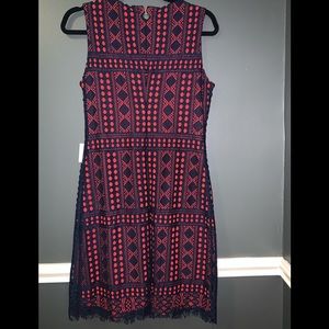 Tommy Hilfiger red/ blue dress
